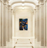 The Umbrellas - Painted by Pierre-Auguste Renoir - Circa. 1880. High Quality Polyester Cotton Canvas Print. Rolled Canvas Available in 3 Sizes - Small, Medium, or Large. Stretched Canvas Option Available in One (1) Large Size - 70cm.