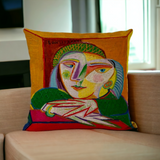 Stunning Cotton Cushion Covers (Picasso Collection) - 100 Gorgeous Picasso Original Artworks to Select From.
