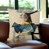 Stunning Cotton Cushion Covers (Picasso Collection) - 100 Gorgeous Picasso Original Artworks to Select From.