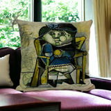 Stunning Cotton Cushion Covers (Picasso Collection) - 100 Gorgeous Picasso Original Artworks to Select From.
