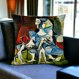 Stunning Cotton Cushion Covers (Picasso Collection) - 100 Gorgeous Picasso Original Artworks to Select From.