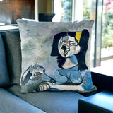 Stunning Cotton Cushion Covers (Picasso Collection) - 100 Gorgeous Picasso Original Artworks to Select From.