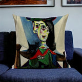 Stunning Cotton Cushion Covers (Picasso Collection) - 100 Gorgeous Picasso Original Artworks to Select From.