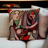 Stunning Cotton Cushion Covers (Picasso Collection) - 100 Gorgeous Picasso Original Artworks to Select From.