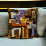 Stunning Cotton Cushion Covers (Picasso Collection) - 100 Gorgeous Picasso Original Artworks to Select From.