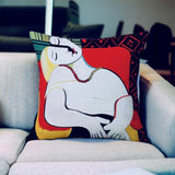 Stunning Cotton Cushion Covers (Picasso Collection) - 100 Gorgeous Picasso Original Artworks to Select From.