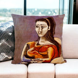Stunning Cotton Cushion Covers (Picasso Collection) - 100 Gorgeous Picasso Original Artworks to Select From.
