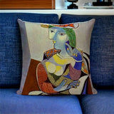 Stunning Cotton Cushion Covers (Picasso Collection) - 100 Gorgeous Picasso Original Artworks to Select From.