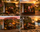 A Magical Australian Christmas — Platypus Limited Edition Christmas Card. Send a Christmas Greeting Featuring One of the World's Most Extraordinary Animals. Our Platypus Christmas Card Celebrates our Uniquely Australian Icon in Beautiful Festive Setting.