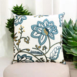 EMBROIDED Premium Cushion Covers (HAMPTONS Designer Collection) - 10 Exquisite Classically Inspired Cushion Covers to Select From. Standard 45cm Cushion Size.