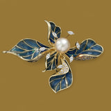 Midnight Blossom Brooch: A captivating and sophisticated design.