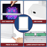 LumaStand™ A4 & A3 Rechargeable LED Displays. Illuminate your Promotions Anywhere with the LumaStand™ Rechargeable LED Lightbox, Designed for Hospitality Venues that Need Bright, Professional, Cable-Free Advertising or Menu Signage. BLACK COLOR ONLY!