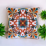 EMBROIDED Premium Cushion Covers (HAMPTONS Designer Collection) - 10 Exquisite Classically Inspired Cushion Covers to Select From. Standard 45cm Cushion Size.