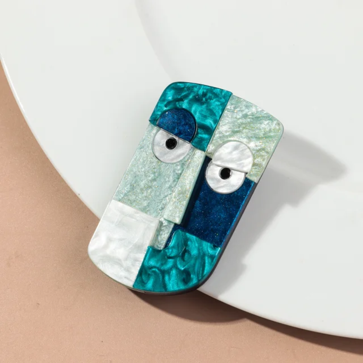 Cubist Reverie – Chromatic Collection of Three Faces Inspired by Picasso