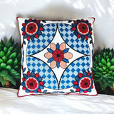 EMBROIDED Premium Cushion Covers (HAMPTONS Designer Collection) - 10 Exquisite Classically Inspired Cushion Covers to Select From. Standard 45cm Cushion Size.