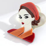 Continental Muse Brooch