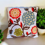 EMBROIDED Premium Cushion Covers (HAMPTONS Designer Collection) - 10 Exquisite Classically Inspired Cushion Covers to Select From. Standard 45cm Cushion Size.