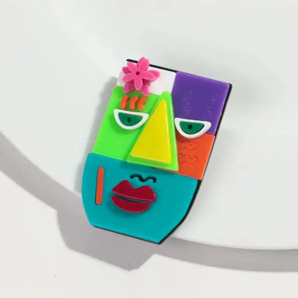 Cubist Reverie – 4 Mosaic Faces Inspired by Pablo Picasso