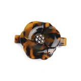 Women's Retro Premium DIAMOND FLOWER Hair Barrette Clips.