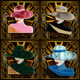 Femme Fatale Brooch Quartet