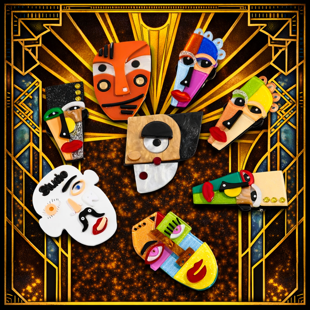 Deconstructed Elegance Showcasing 8 Picasso Variants