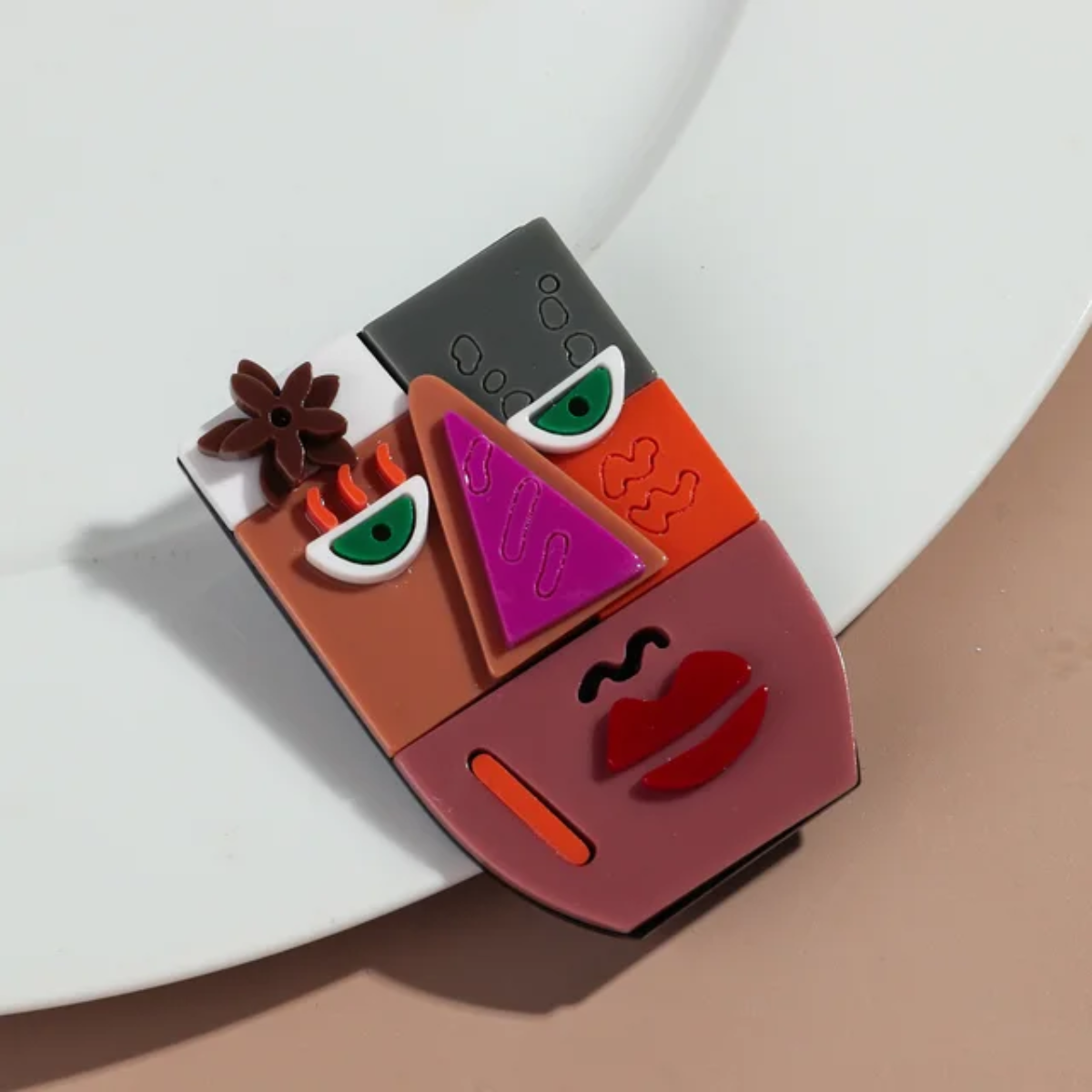 Cubist Reverie – 4 Mosaic Faces Inspired by Pablo Picasso