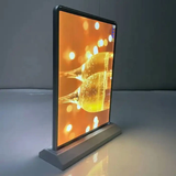LumaStand™ A4 & A3 Rechargeable LED Displays. Illuminate your Promotions Anywhere with the LumaStand™ Rechargeable LED Lightbox, Designed for Hospitality Venues that Need Bright, Professional, Cable-Free Advertising or Menu Signage. BLACK COLOR ONLY!