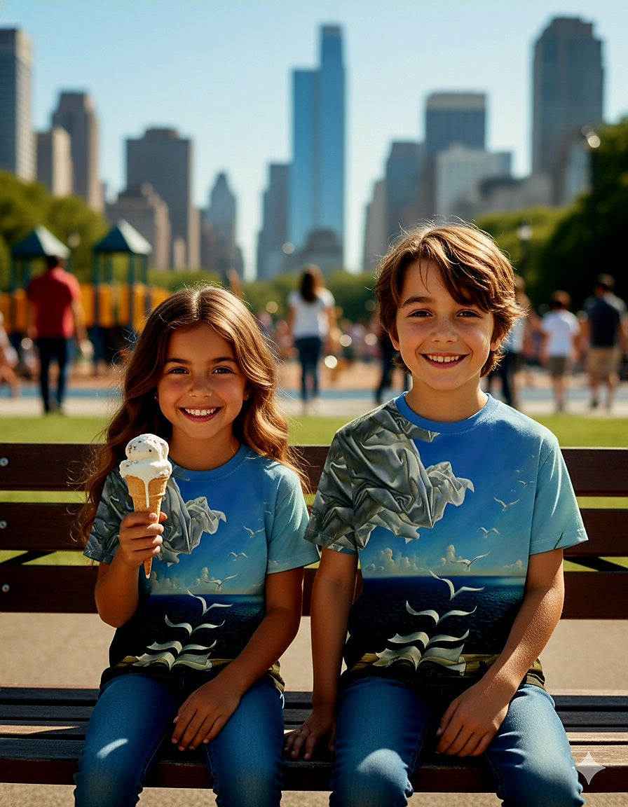 Page & Plume Kids TShirts.Where Imagination Takes Flight. Art Streetwear for Kids 5 to 12 Years Old! When Imagination is More Important Than Knowledge!