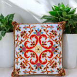 EMBROIDED Premium Cushion Covers (HAMPTONS Designer Collection) - 10 Exquisite Classically Inspired Cushion Covers to Select From. Standard 45cm Cushion Size.