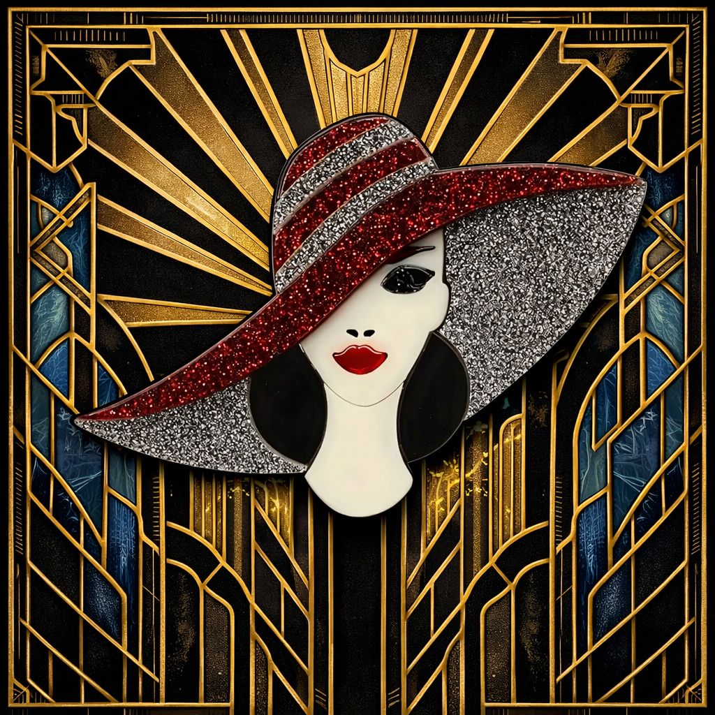 Step into the Jazz Age with the 3 Piece Grand Luxe Collection.