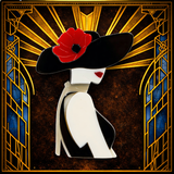 The Grand Red Carnation Brooch