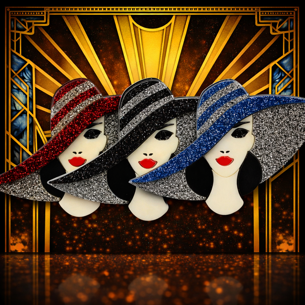 Step into the Jazz Age with the 3 Piece Grand Luxe Collection.