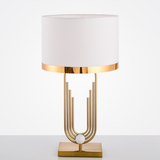 ‘Miller’ Gold Brass Table Lamp