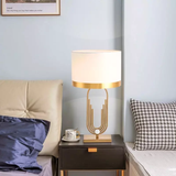 ‘Miller’ Gold Brass Table Lamp