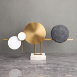 Free Standing 'Alexandra Calder Inspired' Mobile - 57cm Length - Beautiful Table Decoration. Be Inspired by Serenity & Beauty. Marble & Recycled Metal.