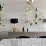 'Sirius’ Mirror Wall Sculpture 91cm Diameter - Simply Stunning