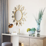 'Sirius’ Mirror Wall Sculpture 91cm Diameter - Simply Stunning