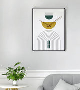 EM Collection - ‘Wright' Designer Wall Clock 75cm Length