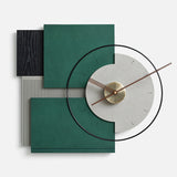 EM Collection - ‘Eames Green’ Montage Wall Clock 70cm Dial Diameter