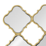 'Andromeda’ Mirror Wall Sculpture 120cm Length - Bold & Beautiful