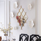 'Arcturus' Mirror Wall Sculpture 100cm Length - Waves of Beauty