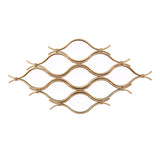 'Arcturus' Mirror Wall Sculpture 100cm Length - Waves of Beauty