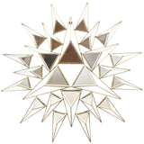 'Lamda' Mirror Wall Sculpture 88cm Diameter - Art Deco Beauty