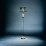 ‘Armani’ Green & Gold Traditional Ceramic Floor Lamp