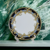 Designer 'Porcelain’ Dinner & Side Plate Options - Introducing our exquisite dinner plates, inspired by the timeless elegance of European Design. Crafted with sophistication and style, these plates are not just dinnerware; they are works of art.