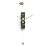 EM Collection - ‘Utzon Green’ Master Wall Clock with Pendulum 98cm Length