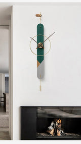 EM Collection - ‘Epiphany Green’ Divine Wall Clock 143cm Length