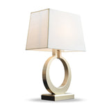 ‘Noguchi’ Gold Brass Table Lamp