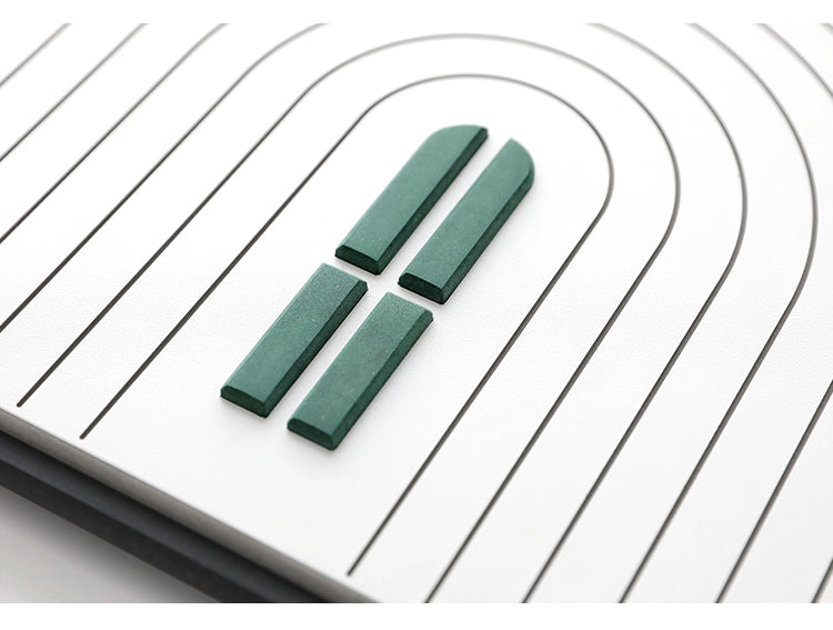 EM Collection - ‘Wright' Designer Wall Clock 75cm Length