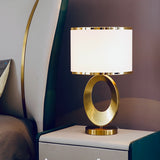 ‘Rohe’ Gold Brass Table Lamp koi